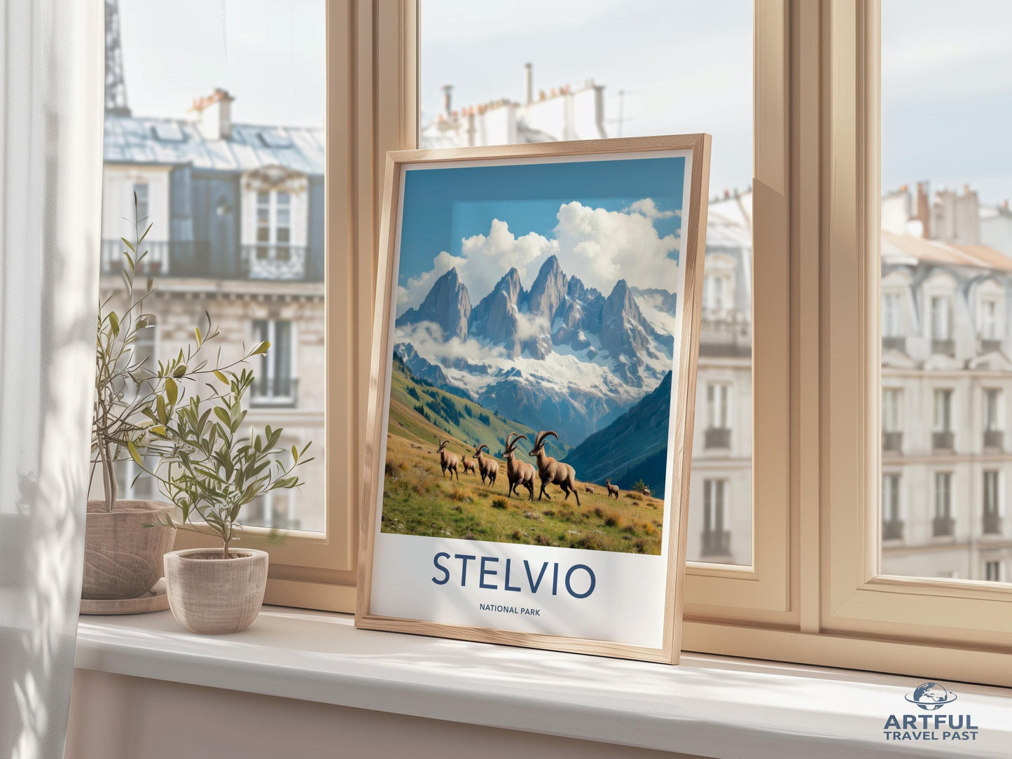 Stelvio National Park Poster - Italy