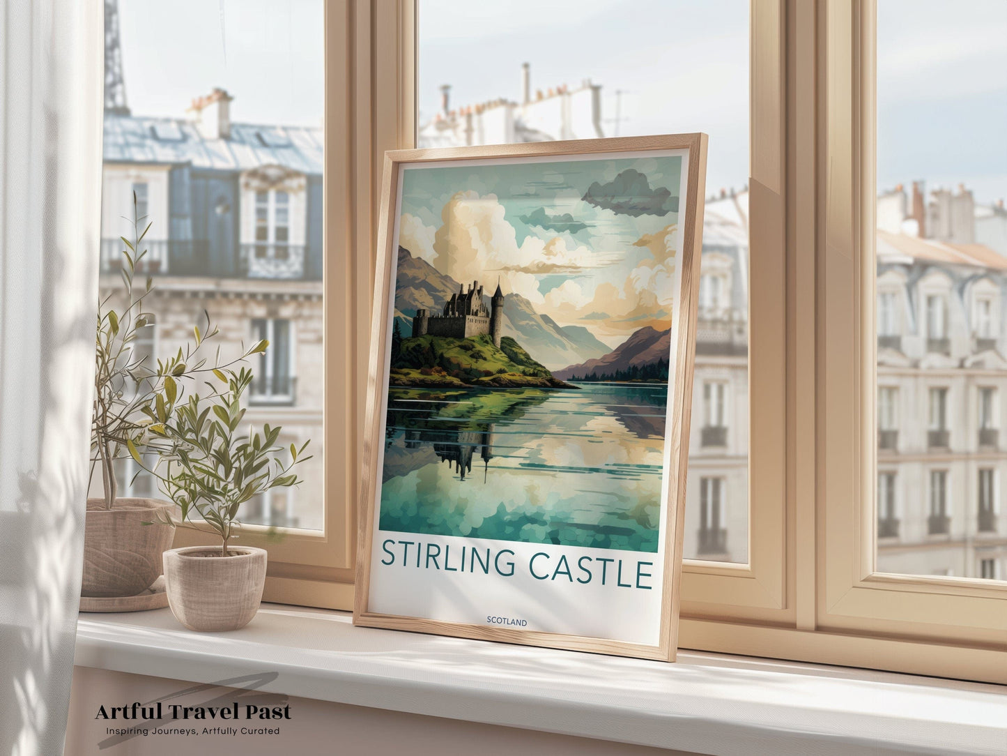 Stirling Castle Poster - Scotland Wall Art