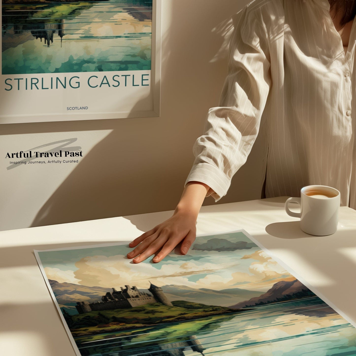 Stirling Castle Poster - Scotland Wall Art