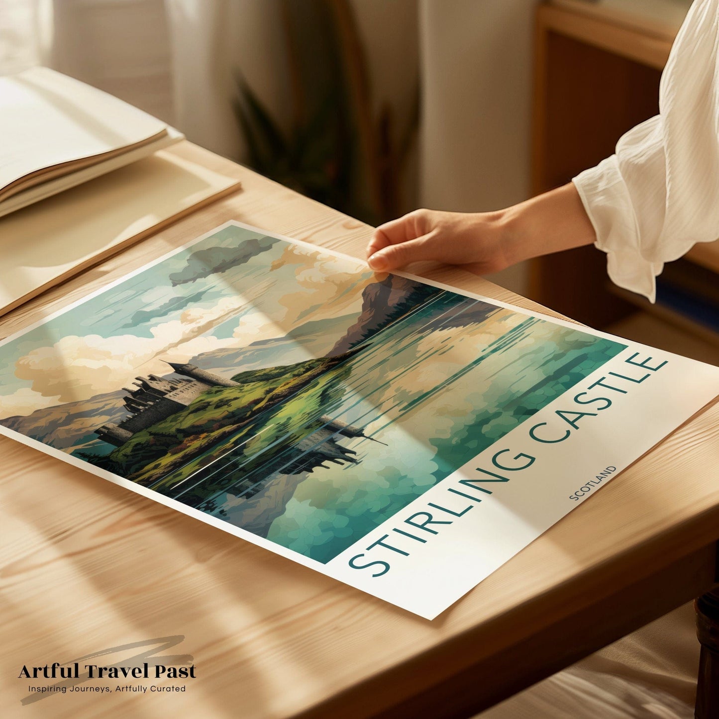 Stirling Castle Poster - Scotland Wall Art