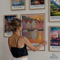 Stockholm Poster - Sweden Wall Art