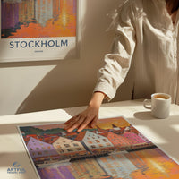 Stockholm Poster - Sweden Wall Art