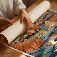 Stockholm Poster - Sweden Wall Art