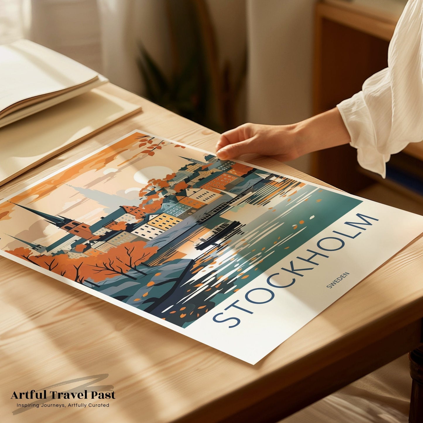 Stockholm Poster - Sweden Wall Art