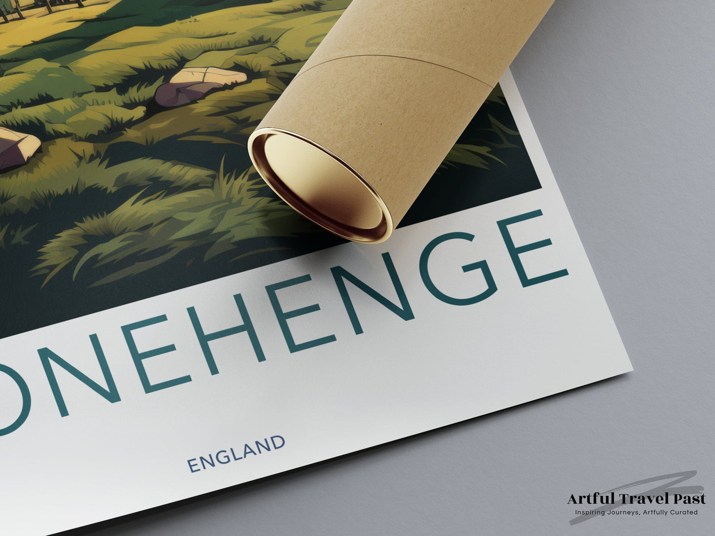 Stonehenge Poster - England Wall Art