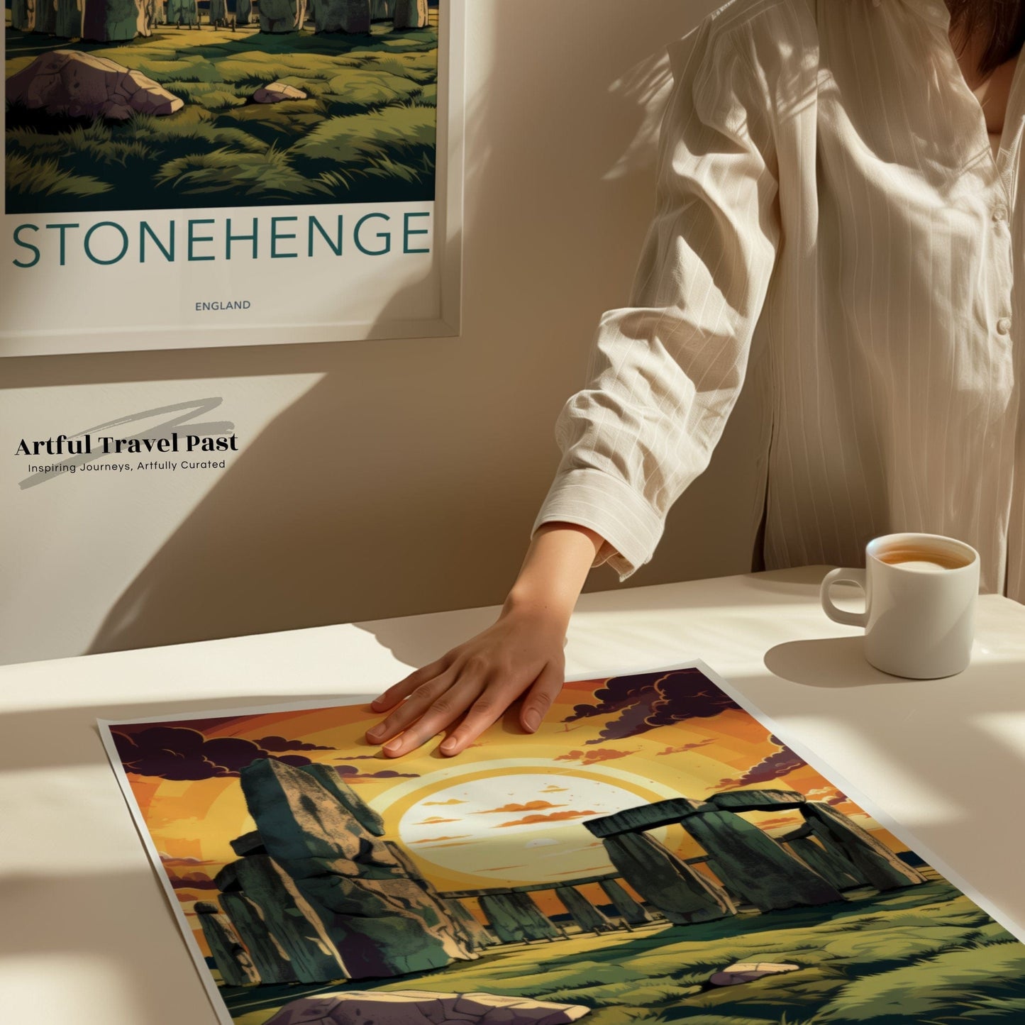 Stonehenge Poster - England Wall Art