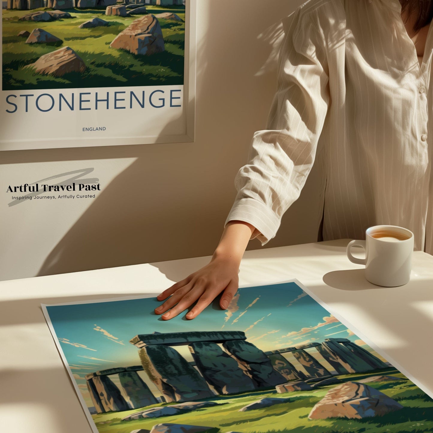 Stonehenge Poster - England Wall Art