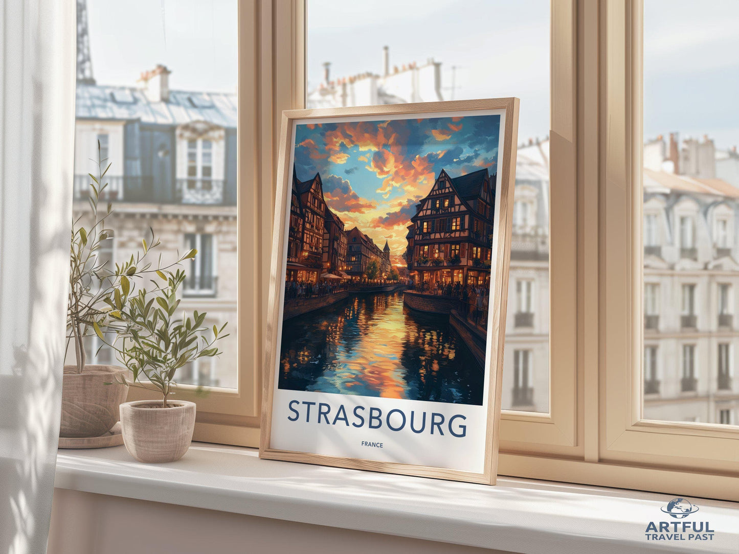 Strasbourg Poster - France Wall Art