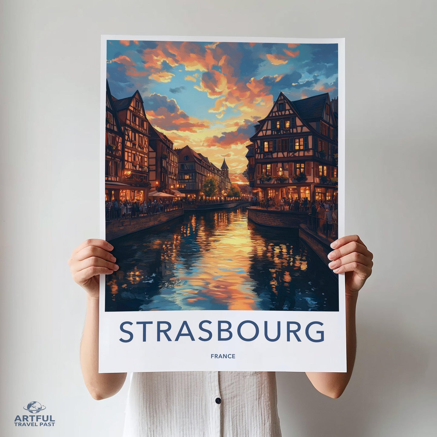 Strasbourg Poster - France Wall Art