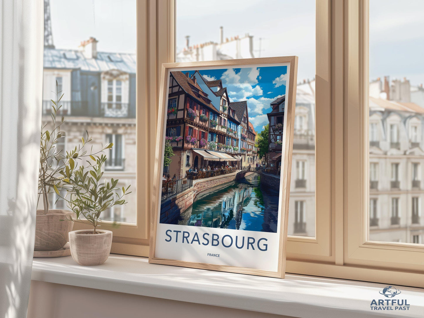 Strasbourg Poster - France Wall Art