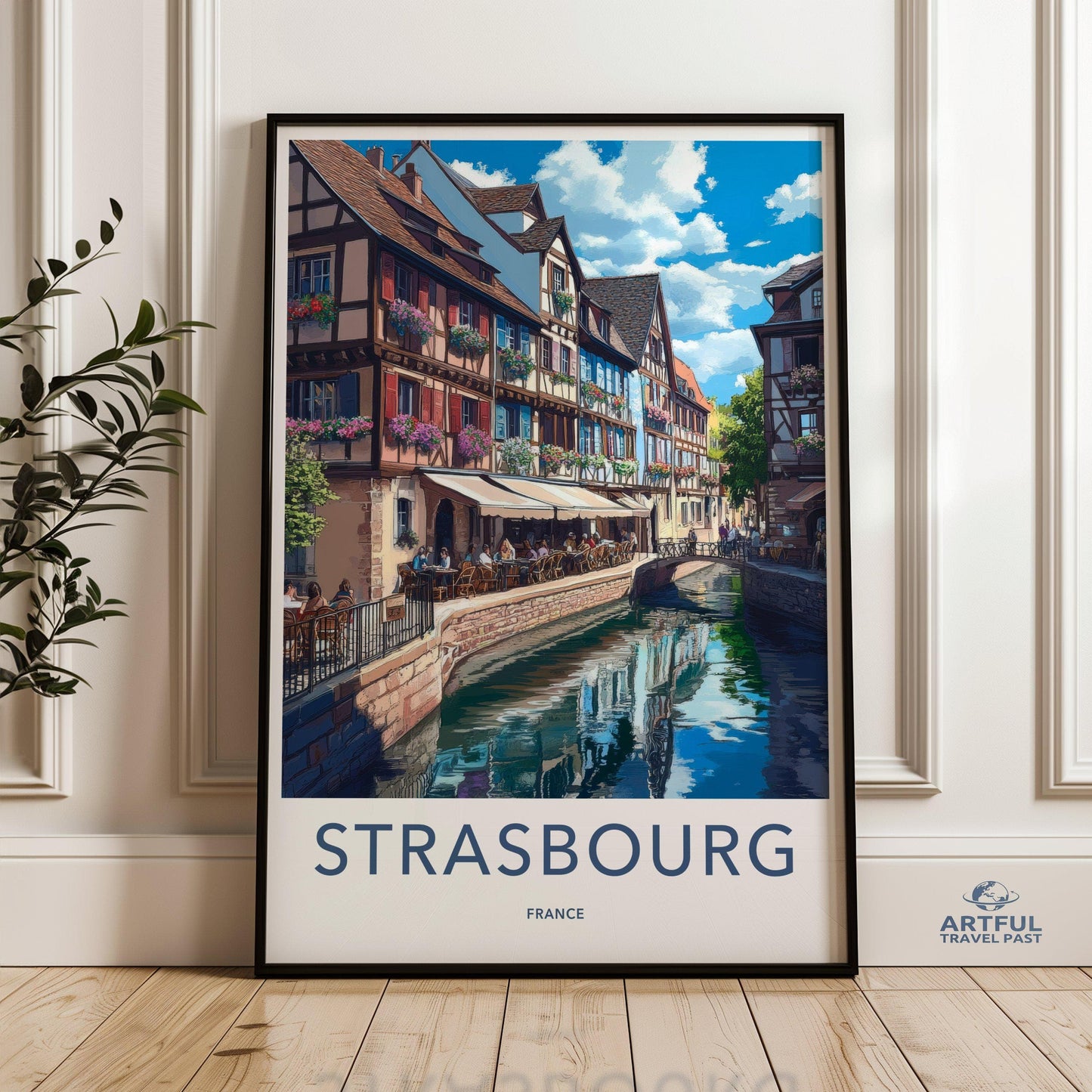 Strasbourg Poster - France Wall Art