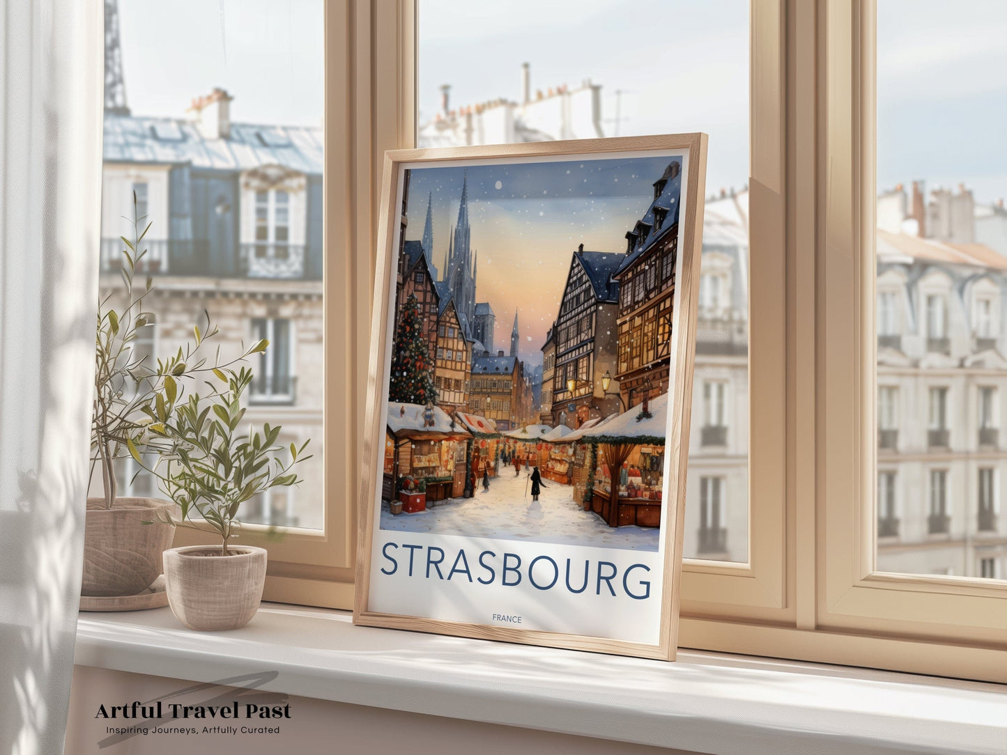 Strasbourg Poster - France Wall Art