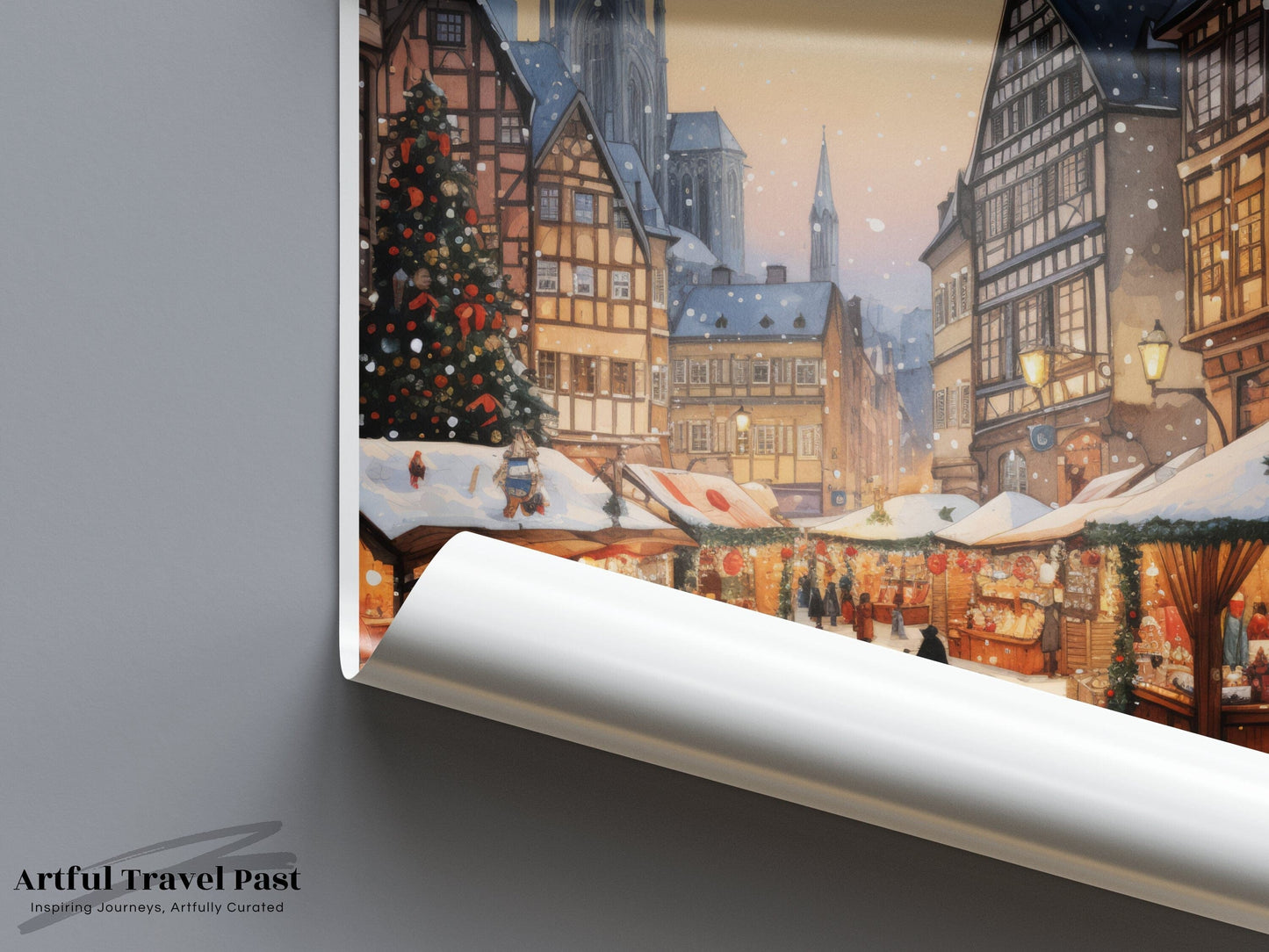 Strasbourg Poster - France Wall Art
