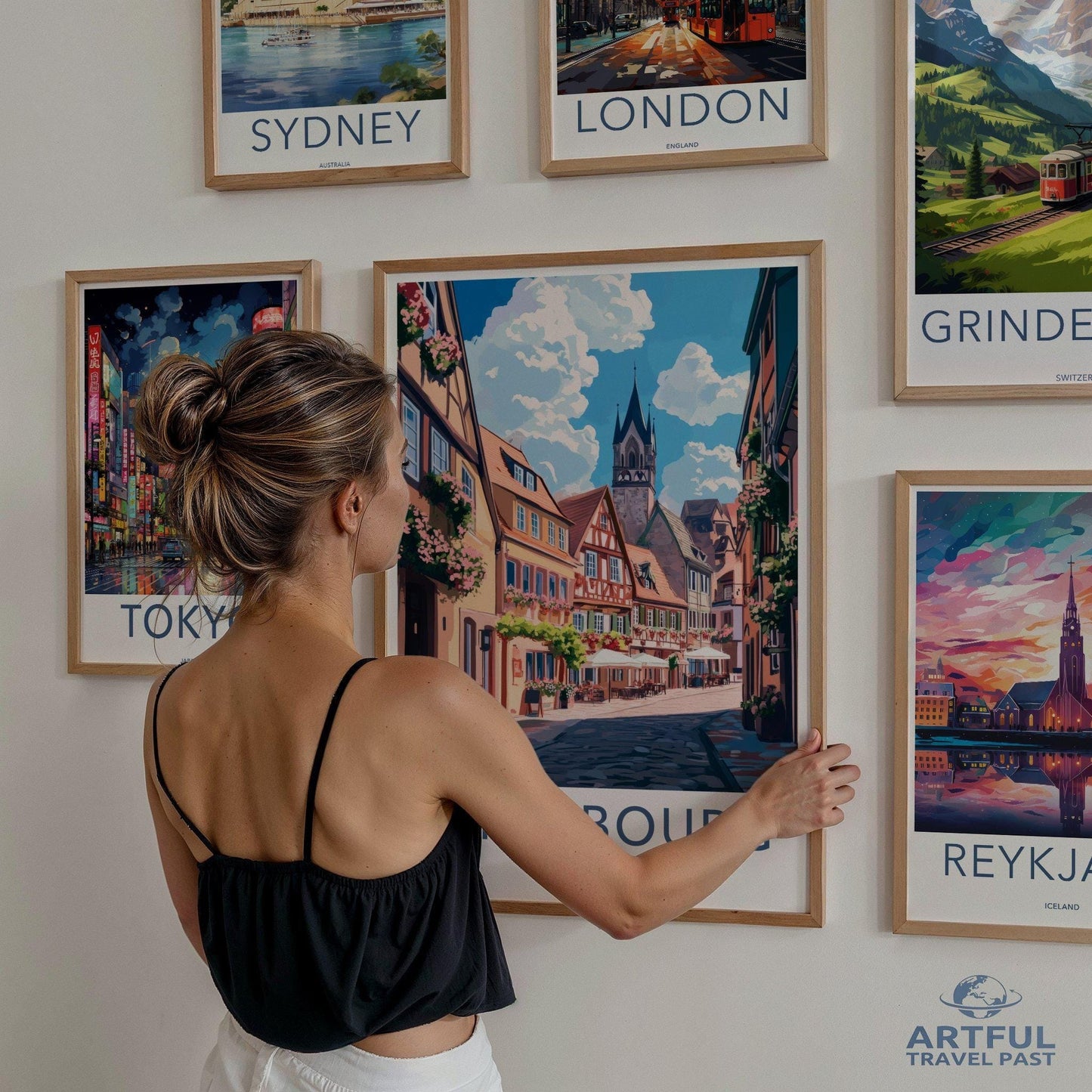 Strasbourg Poster | France Wall Art | Europe Decor
