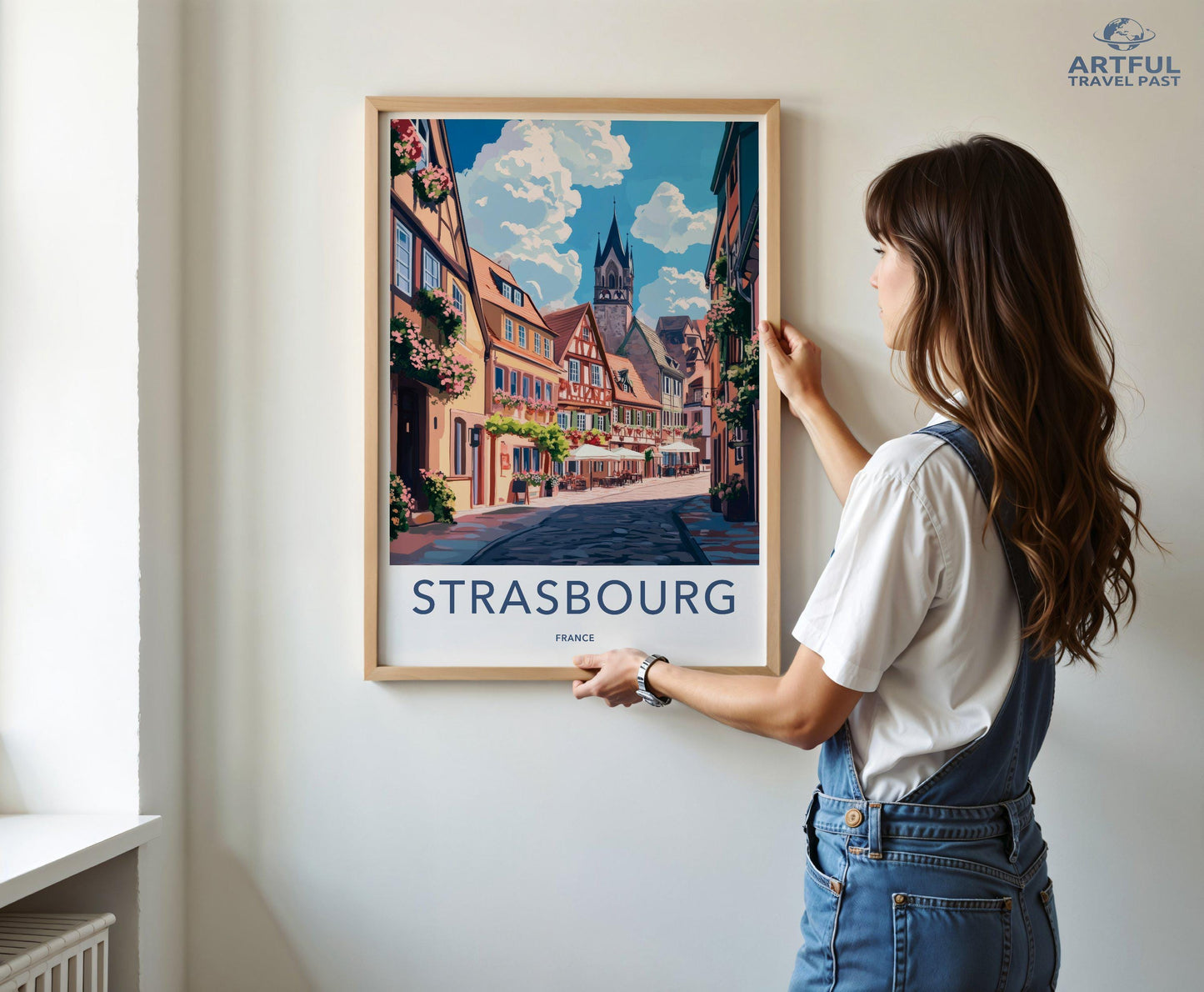 Strasbourg Poster | France Wall Art | Europe Decor