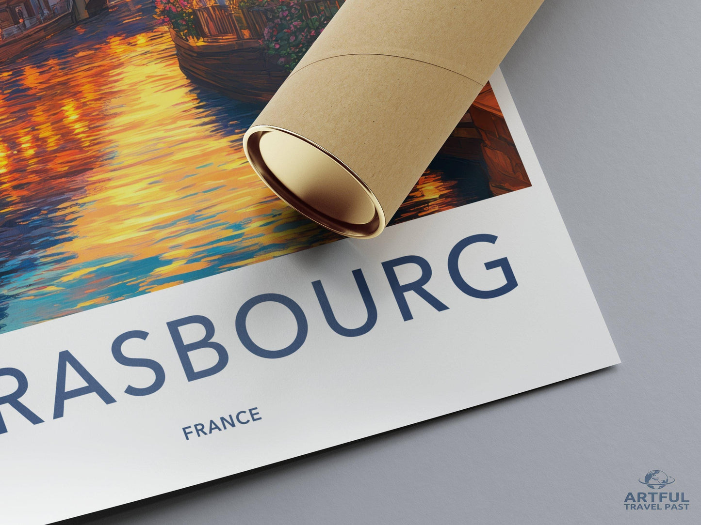 Strasbourg Poster | France Wall Art | Europe Decor