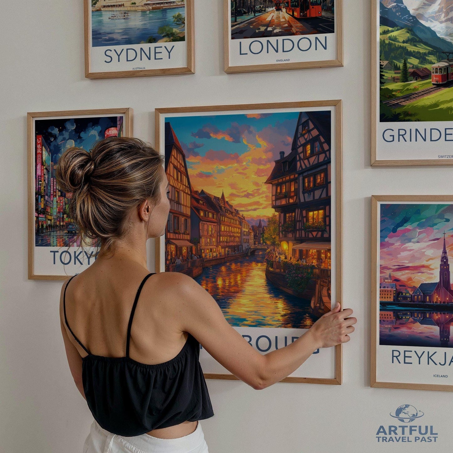 Strasbourg Poster | France Wall Art | Europe Decor