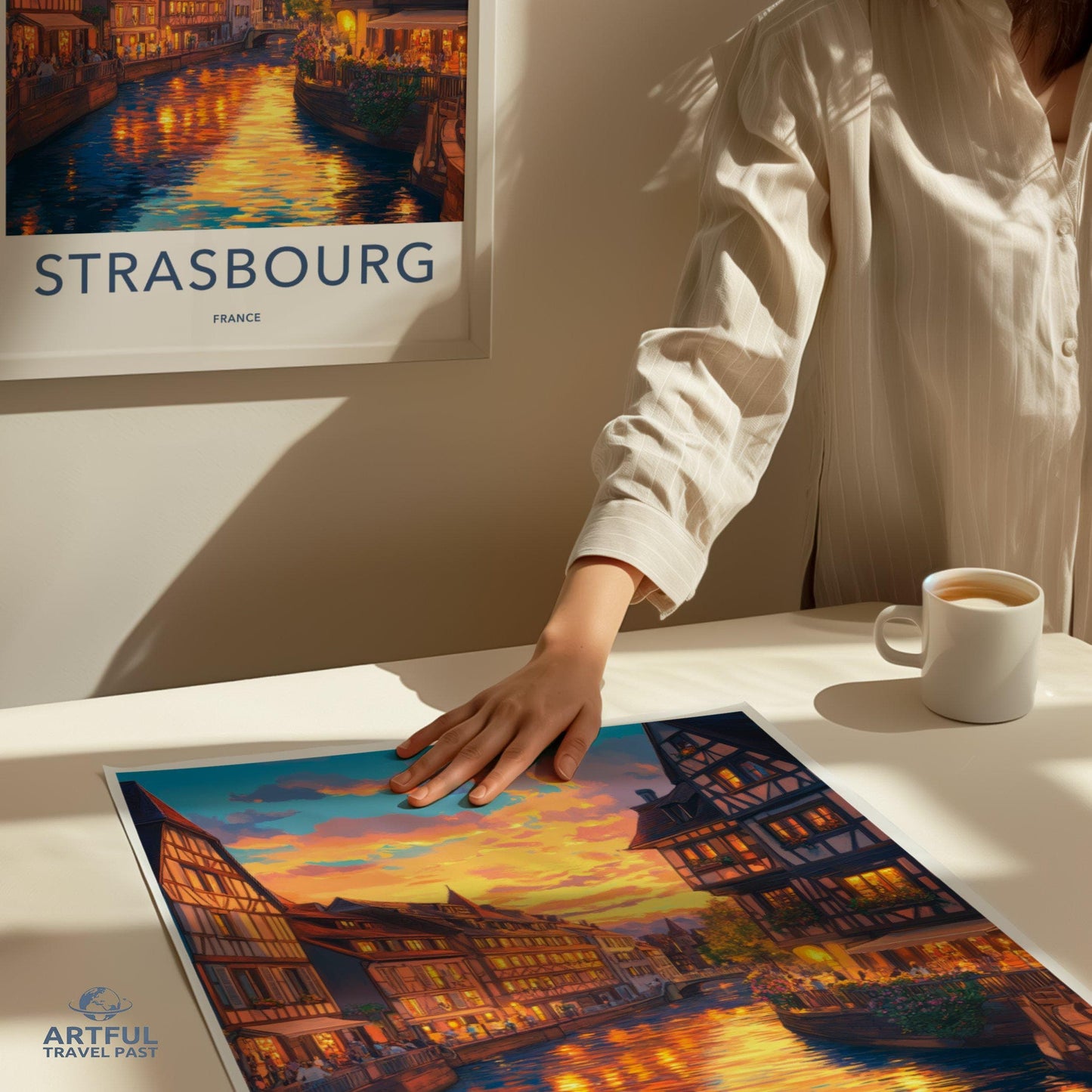 Strasbourg Poster | France Wall Art | Europe Decor