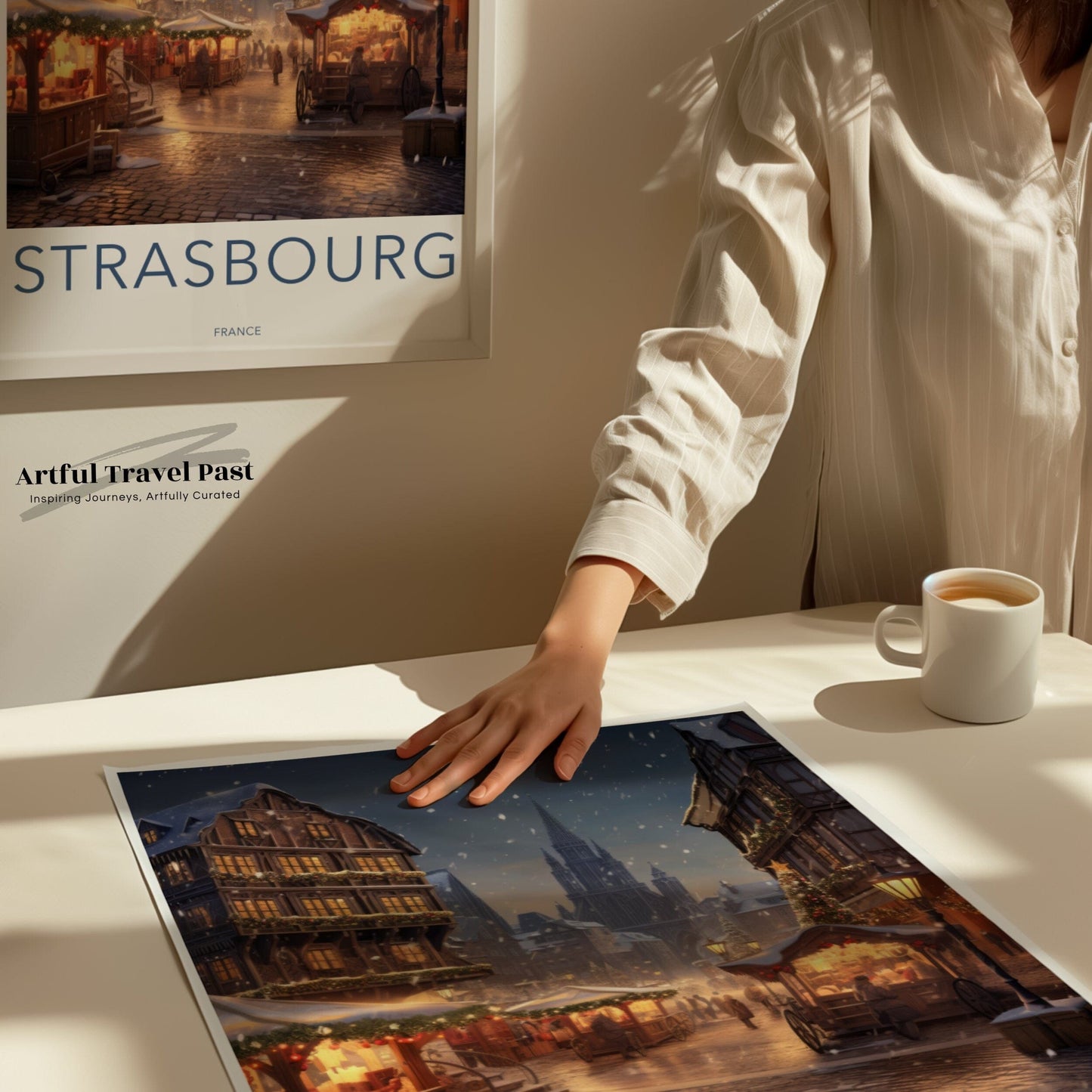 Strasbourg Poster | France Wall Art | Europe Decor