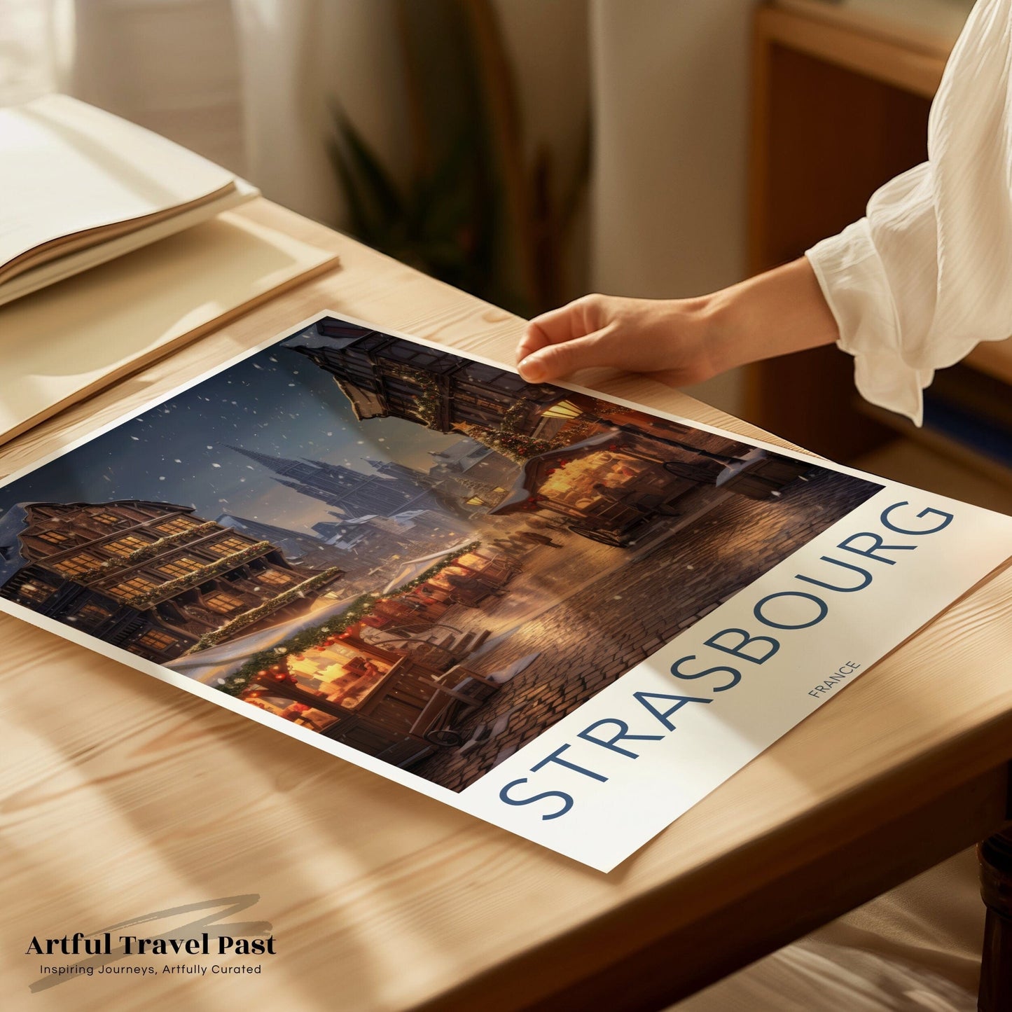 Strasbourg Poster | France Wall Art | Europe Decor