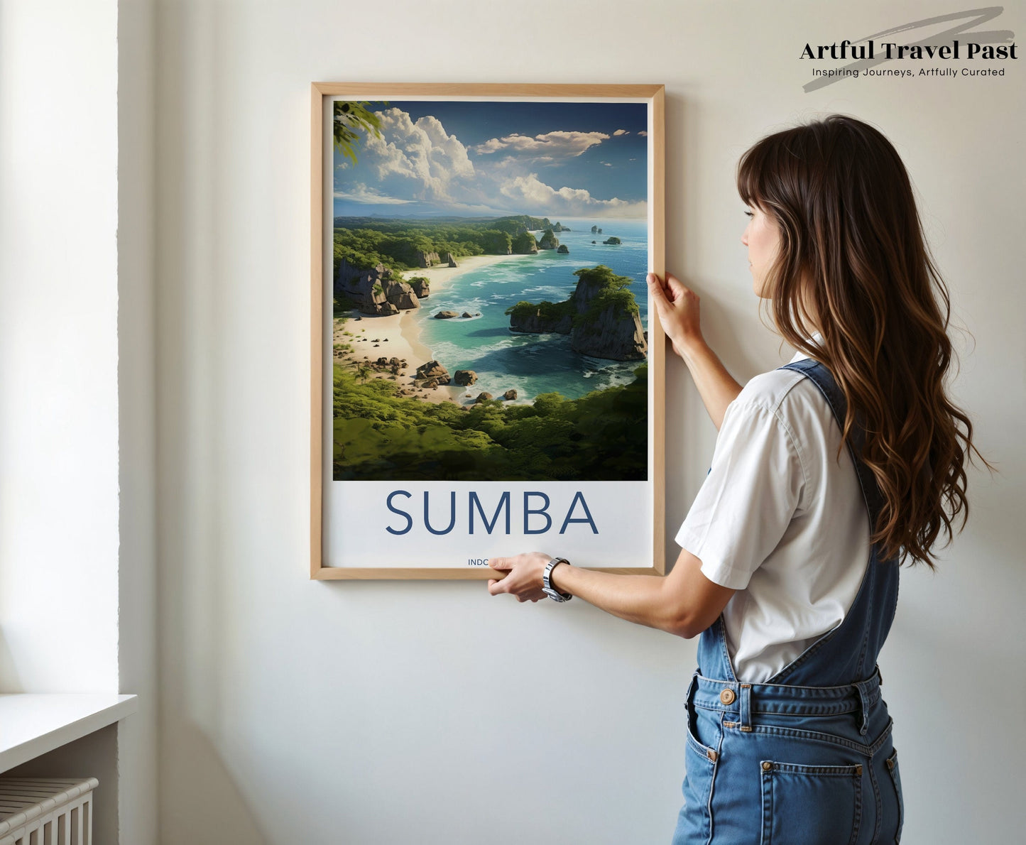 Sumba Poster | Indonesia Wall Art | Asia Decor