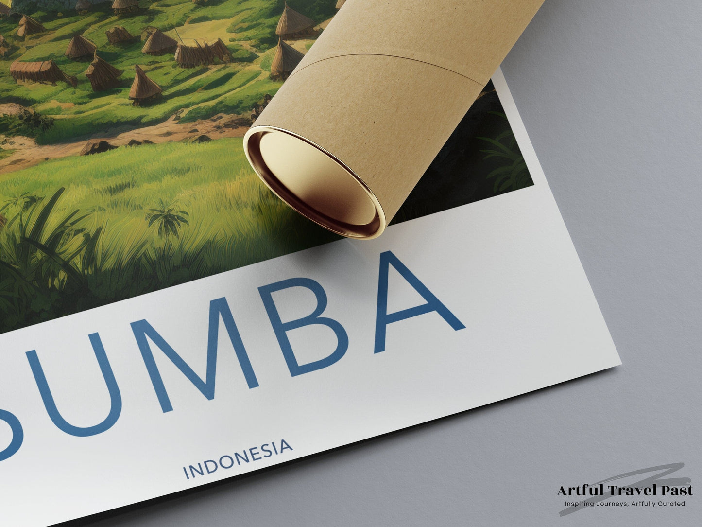 Sumba Poster | Indonesia Wall Art | Asia Decor