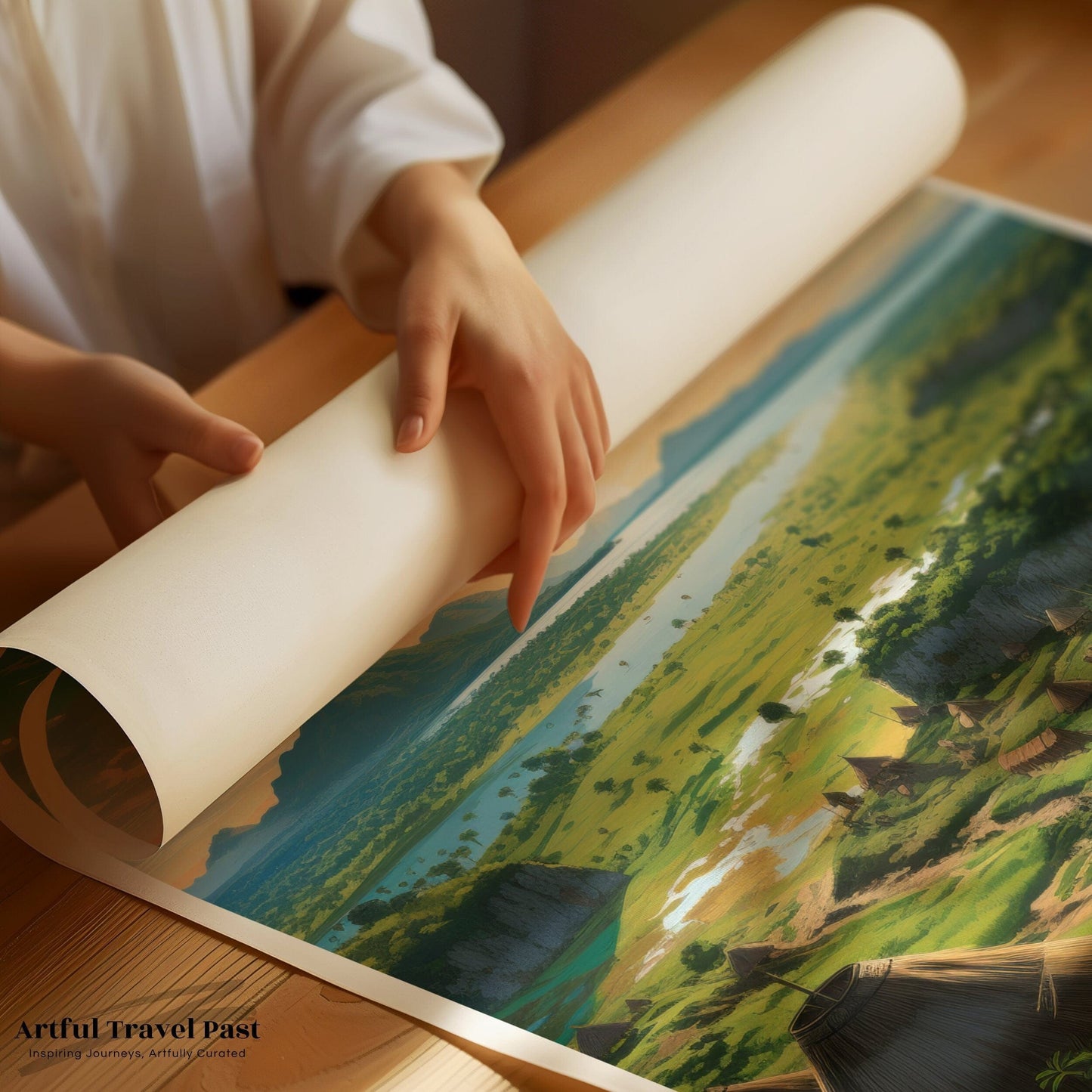 Sumba Poster | Indonesia Wall Art | Asia Decor