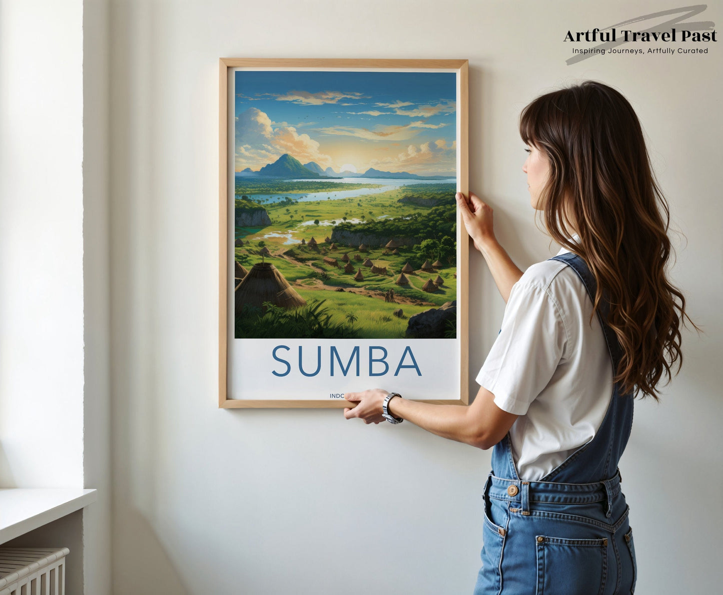 Sumba Poster | Indonesia Wall Art | Asia Decor