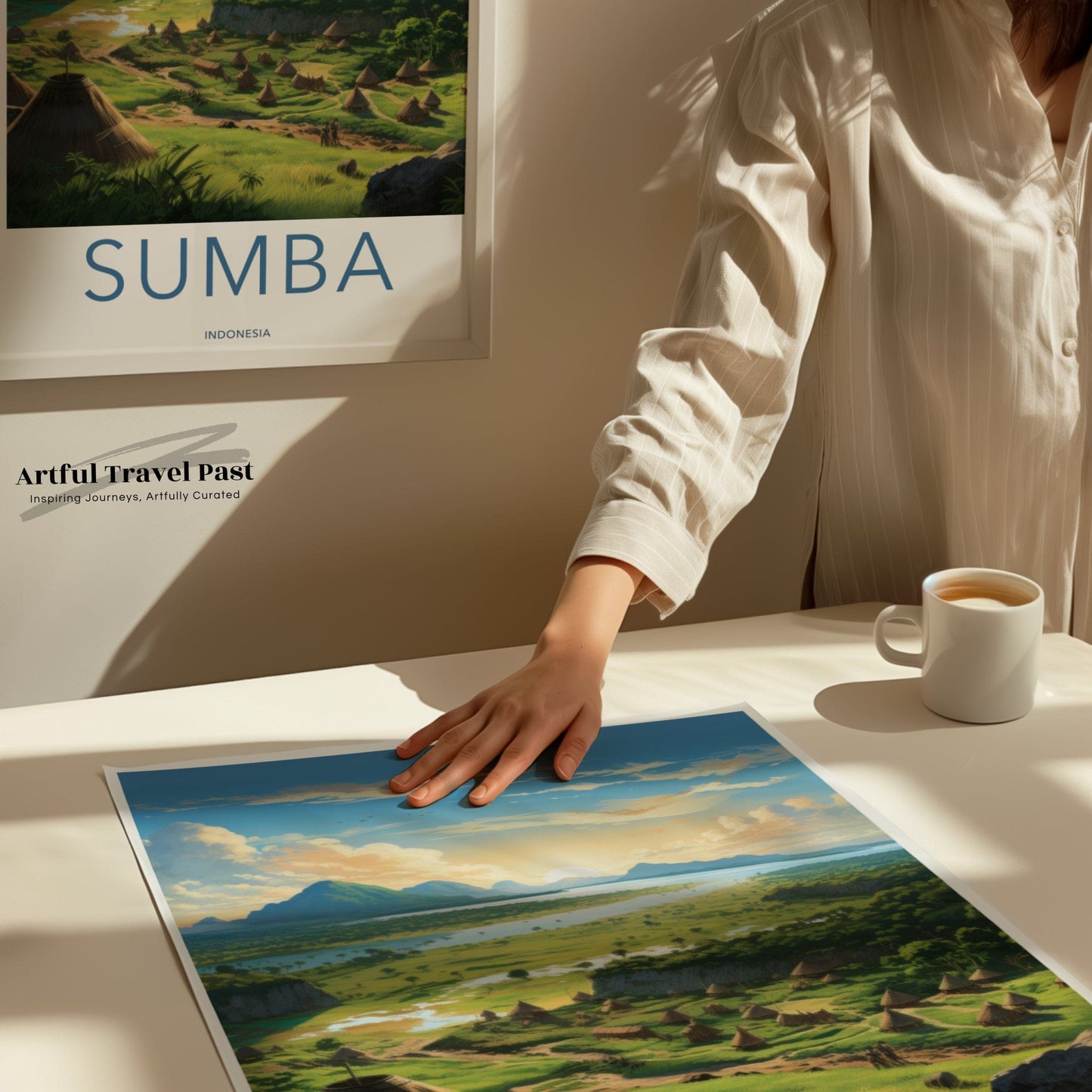 Sumba Poster | Indonesia Wall Art | Asia Decor