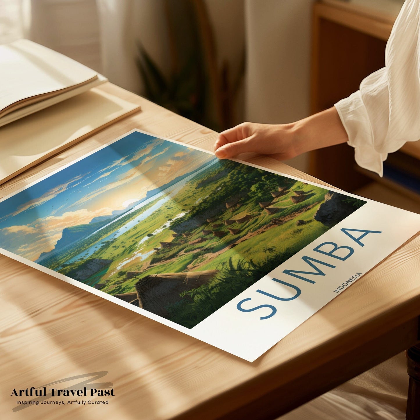 Sumba Poster | Indonesia Wall Art | Asia Decor