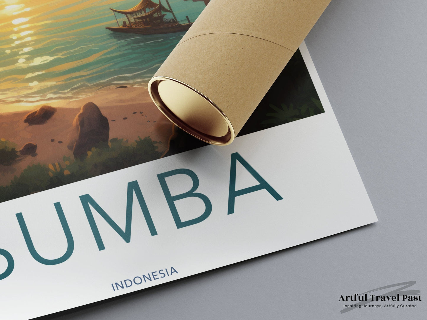 Sumba Poster | Indonesia Wall Art | Asia Decor