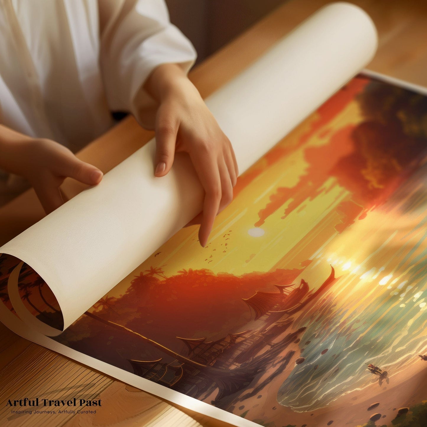 Sumba Poster | Indonesia Wall Art | Asia Decor