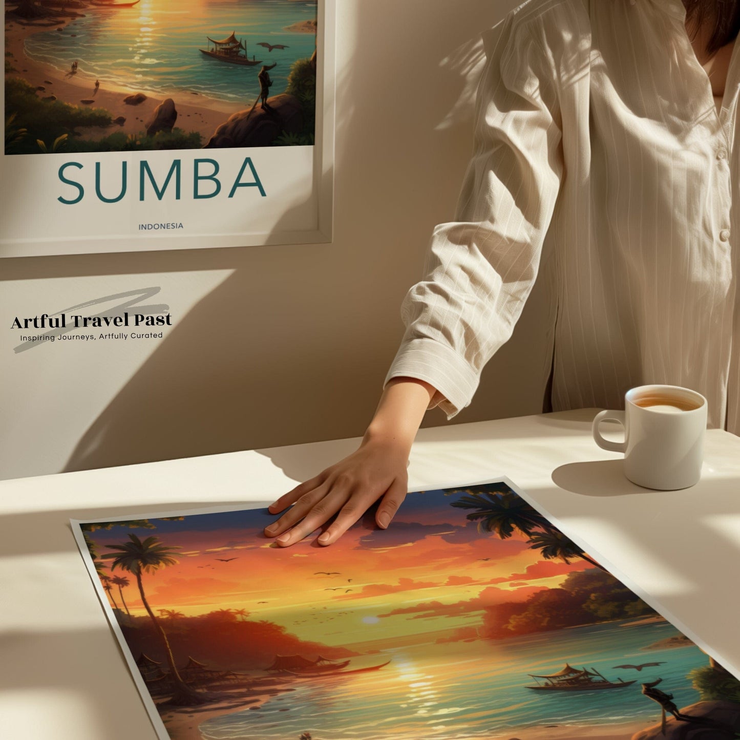 Sumba Poster | Indonesia Wall Art | Asia Decor