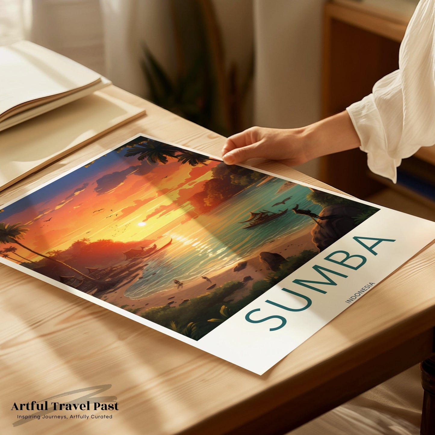 Sumba Poster | Indonesia Wall Art | Asia Decor