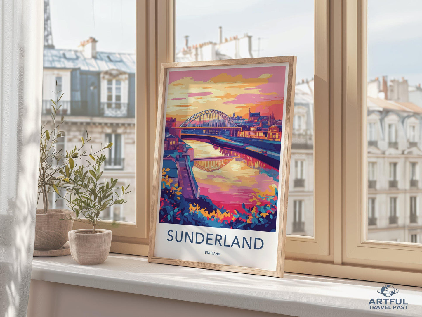 Sunderland Poster - England Wall Art