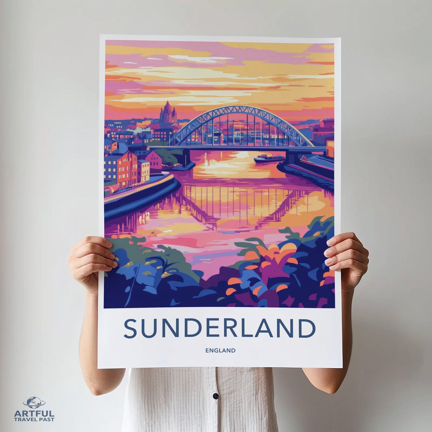 Sunderland Poster - England Wall Art