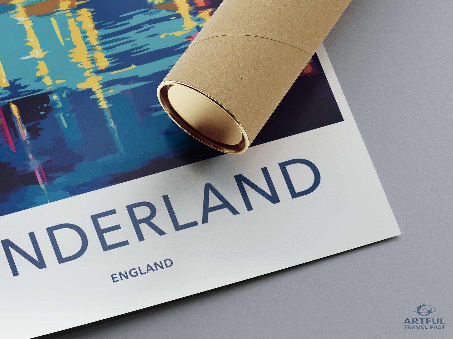 Sunderland Poster | England Wall Art | UK Decor