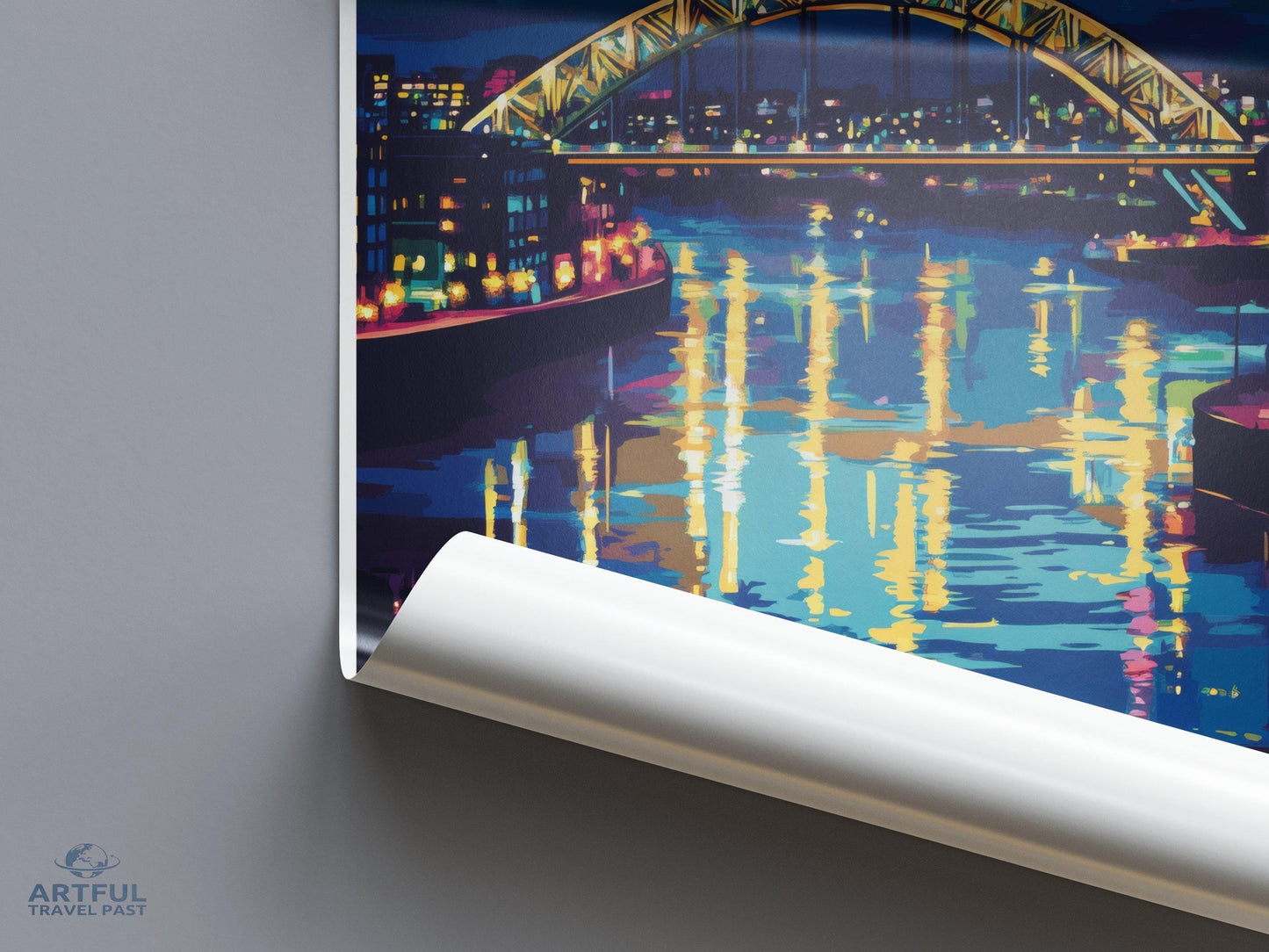 Sunderland Poster | England Wall Art | UK Decor