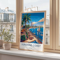 Sunshine Coast Poster - Australia Wall Art