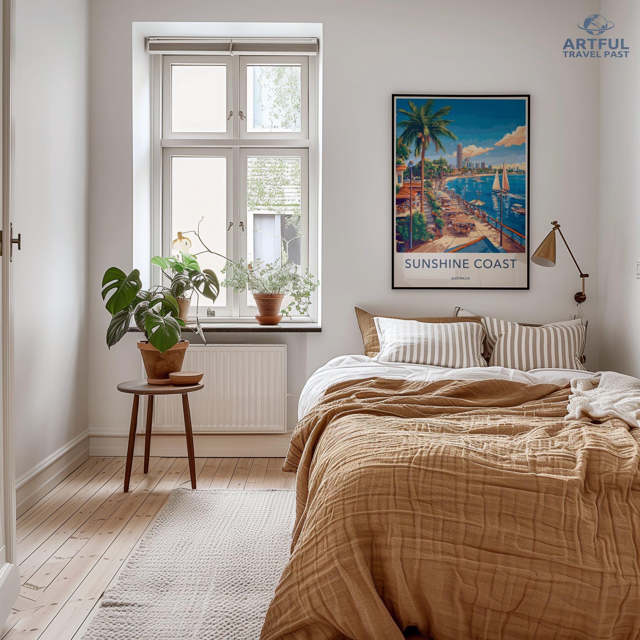 Sunshine Coast Poster - Australia Wall Art