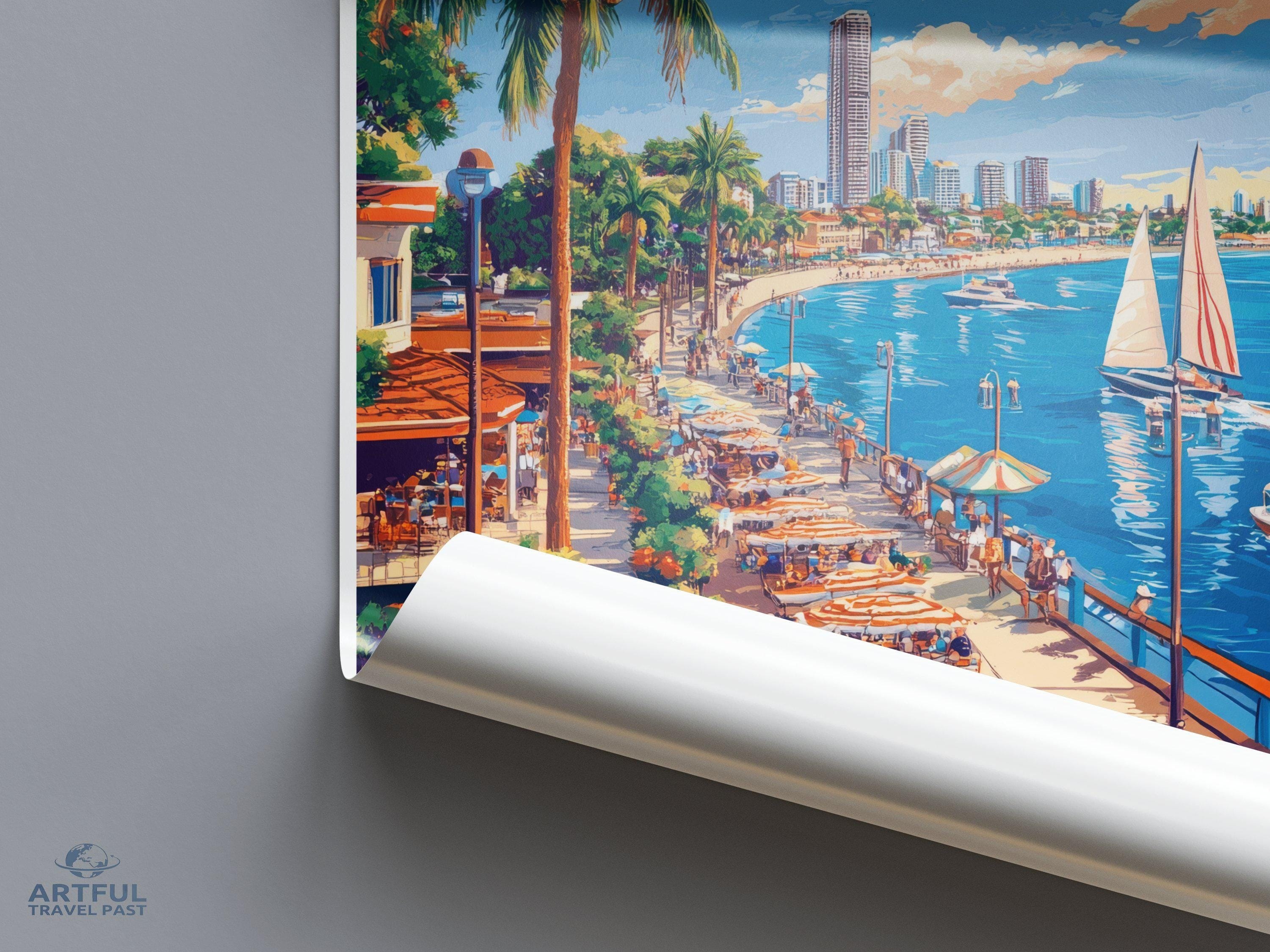 Sunshine Coast Poster - Australia Wall Art