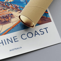 Sunshine Coast Poster - Australia Wall Art