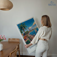 Sunshine Coast Poster - Australia Wall Art