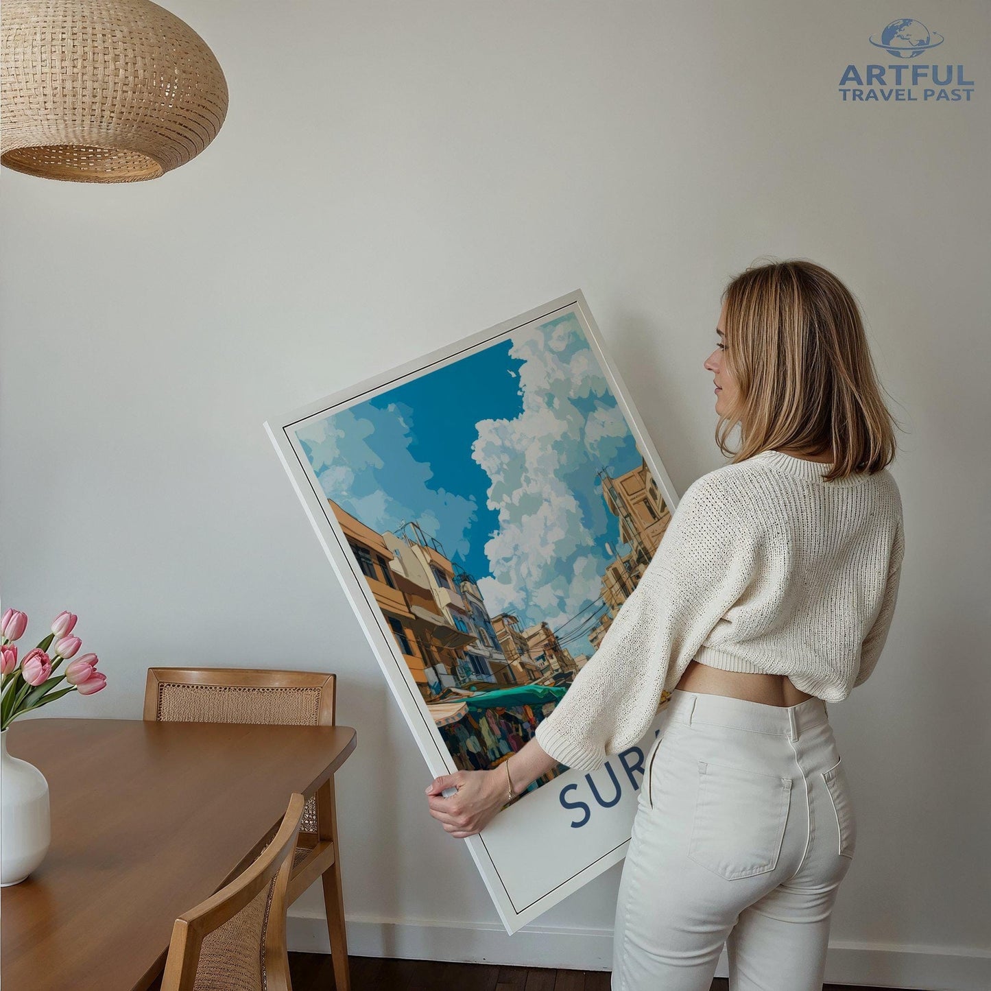 Surat Poster - Gujarat Wall Art