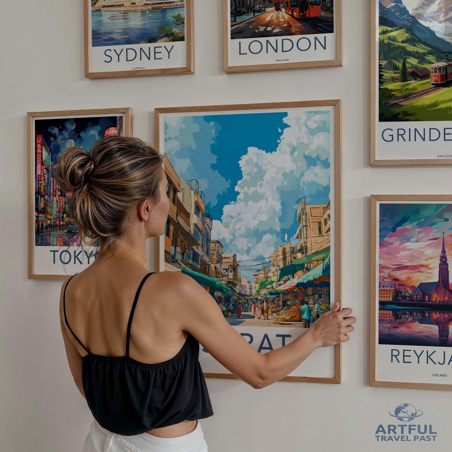 Surat Poster - Gujarat Wall Art