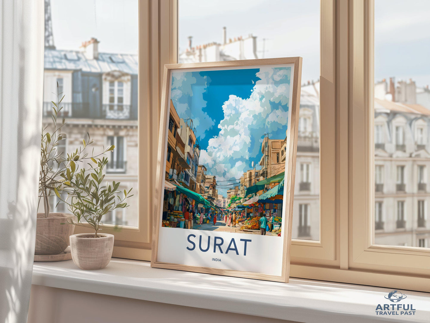 Surat Poster - Gujarat Wall Art
