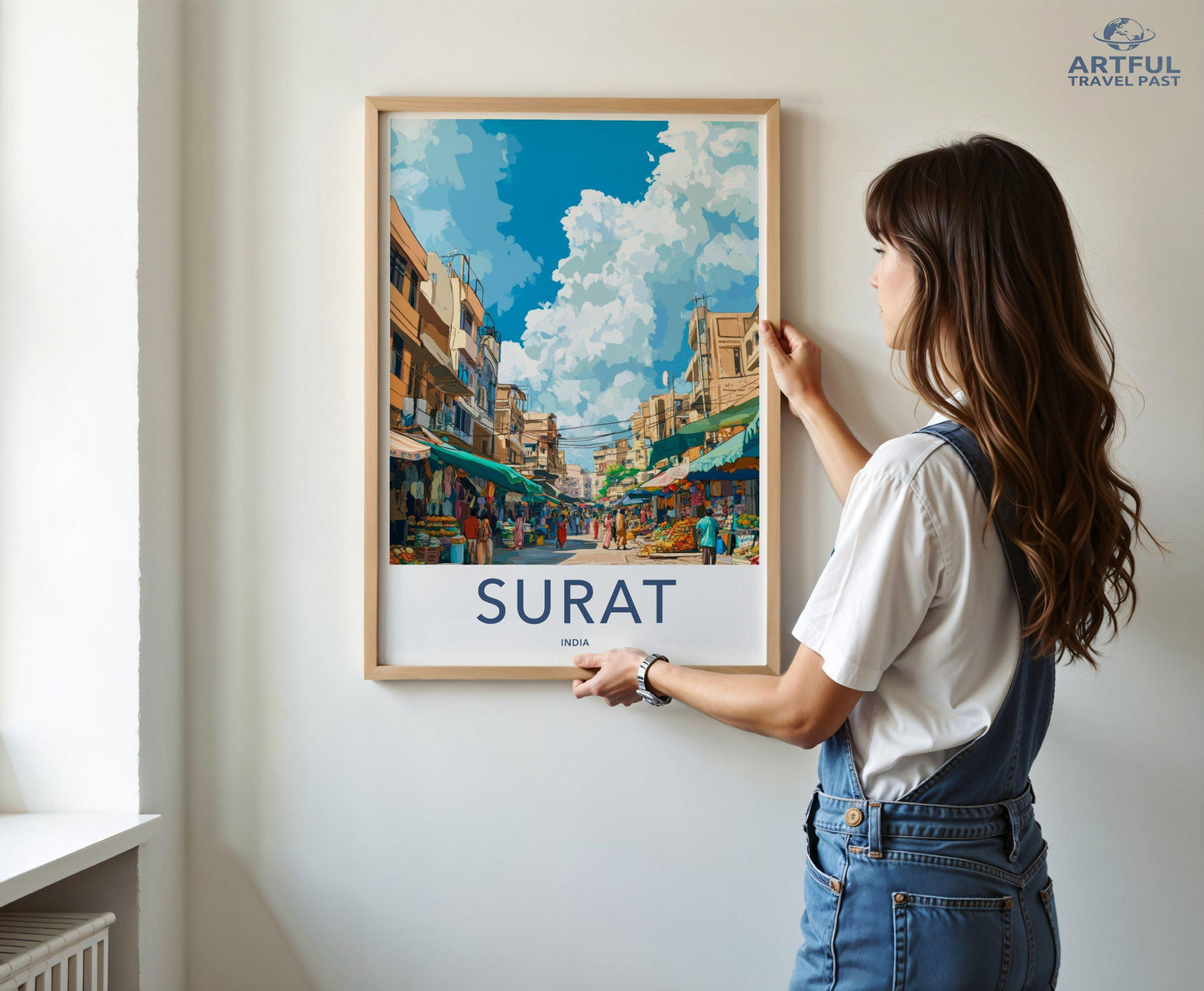Surat Poster - Gujarat Wall Art