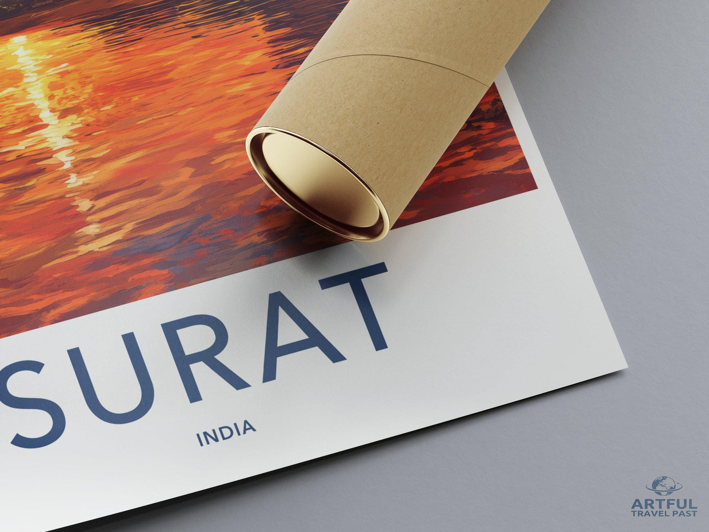 Surat Poster | Gujarat Wall Art | India Decor