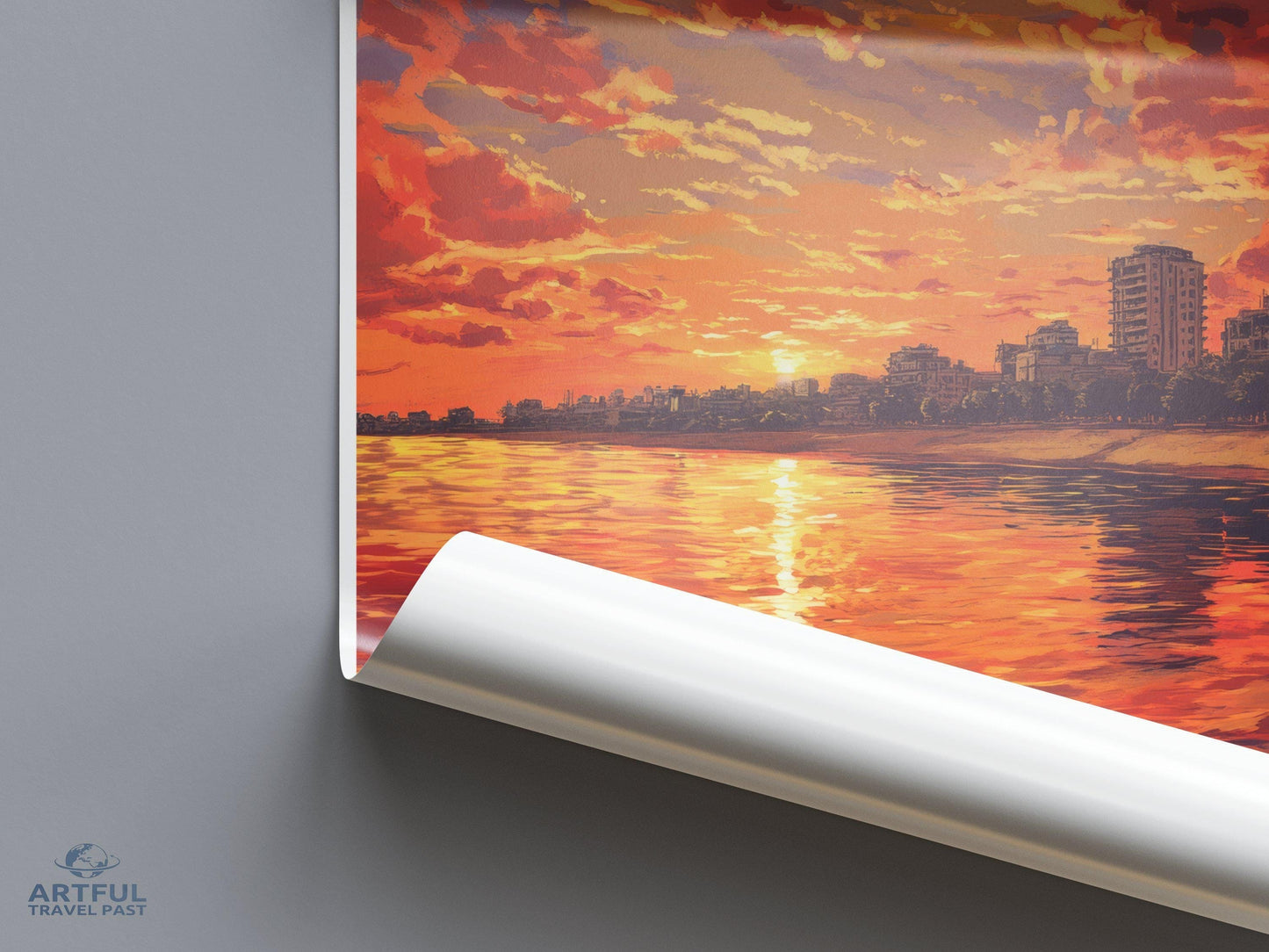 Surat Poster | Gujarat Wall Art | India Decor