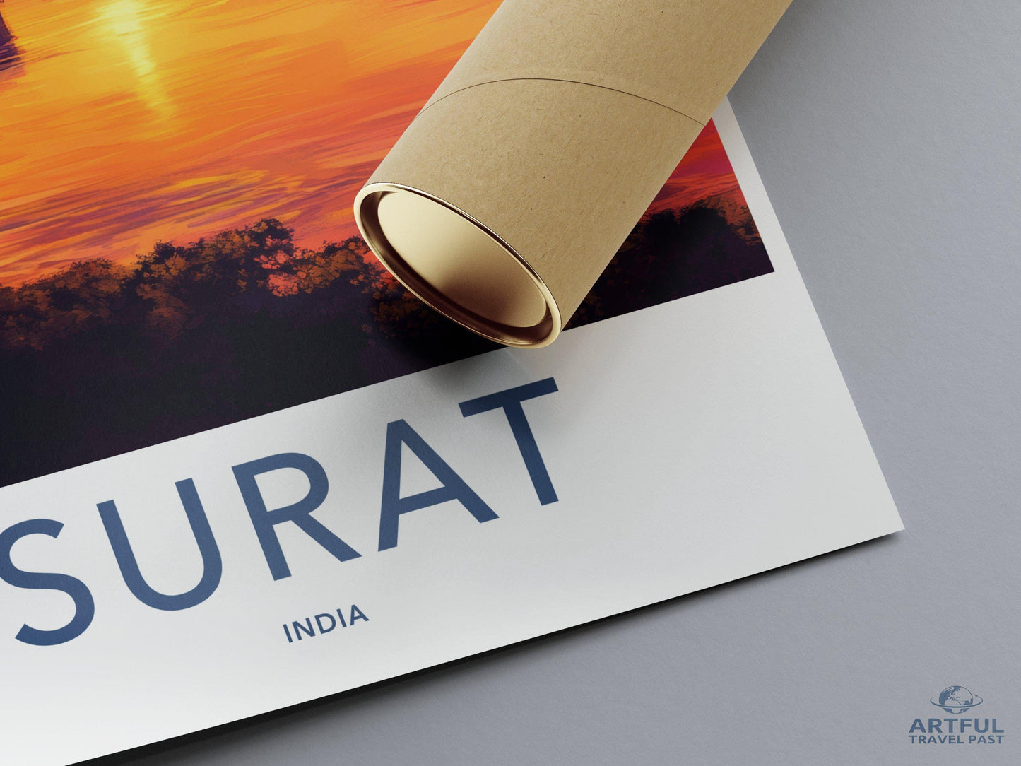 Surat Poster | Gujarat Wall Art | India Decor